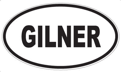 GILNER - Oval Magnet