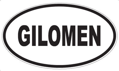 GILOMEN - Oval Magnet