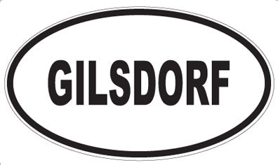 GILSDORF - Oval Magnet