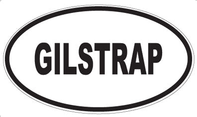 GILSTRAP - Oval Magnet