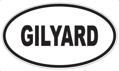 GILYARD - Oval Magnet