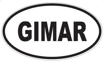 GIMAR - Oval Magnet