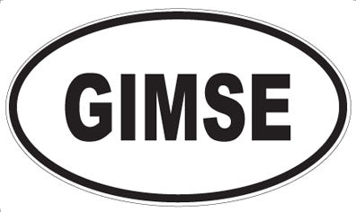 GIMSE - Oval Magnet