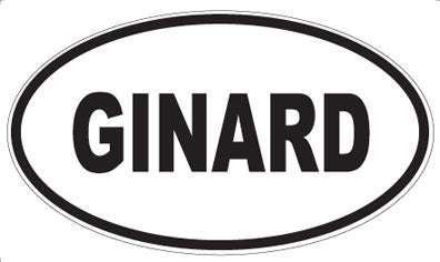 GINARD - Oval Magnet