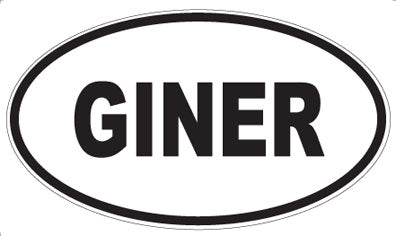 GINER - Oval Magnet