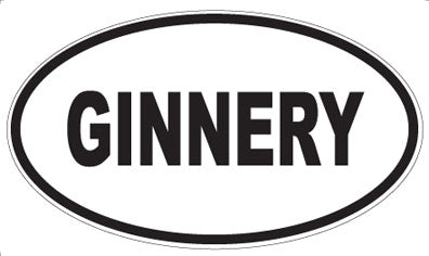 GINNERY - Oval Magnet