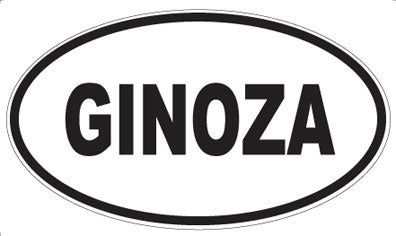 GINOZA - Oval Magnet