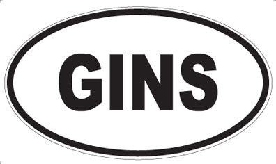 GINS - Oval Magnet