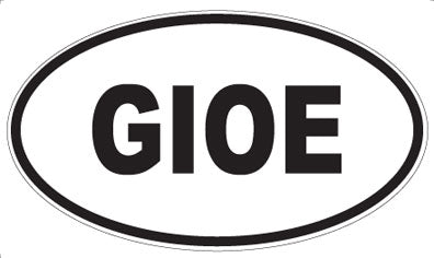 GIOE - Oval Magnet