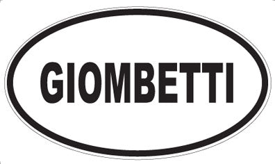 GIOMBETTI - Oval Magnet