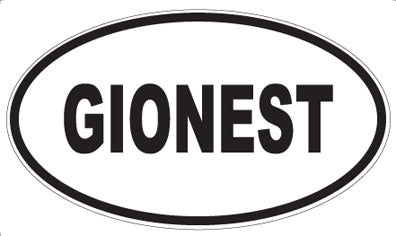 GIONEST - Oval Magnet