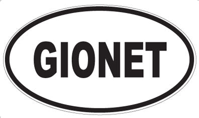 GIONET - Oval Magnet