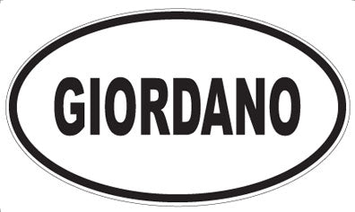 GIORDANO - Oval Magnet
