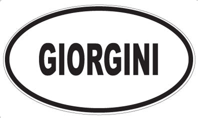 GIORGINI - Oval Magnet