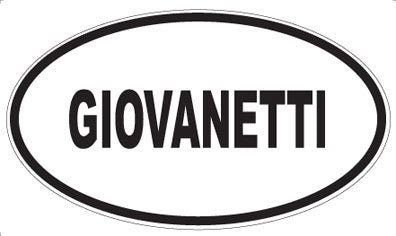 GIOVANETTI - Oval Magnet