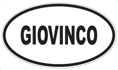 GIOVINCO - Oval Magnet