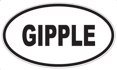 GIPPLE - Oval Magnet