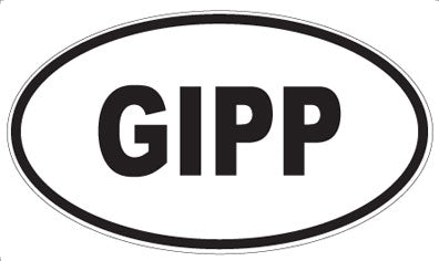 GIPP - Oval Magnet