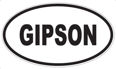 GIPSON - Oval Magnet