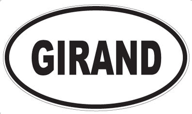 GIRAND - Oval Magnet