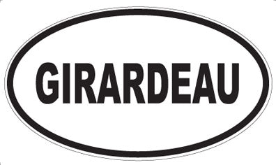 GIRARDEAU - Oval Magnet