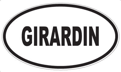 GIRARDIN - Oval Magnet