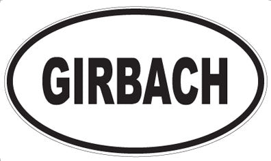 GIRBACH - Oval Magnet