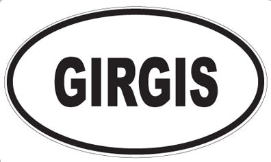 GIRGIS - Oval Magnet