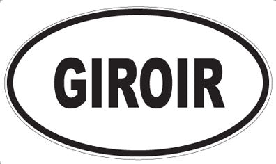 GIROIR - Oval Magnet