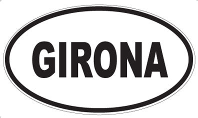 GIRONA - Oval Magnet