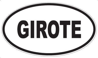GIROTE - Oval Magnet