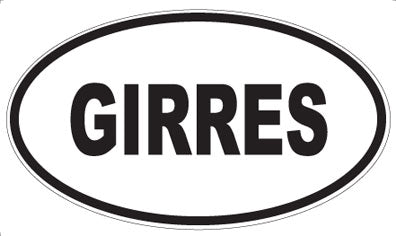 GIRRES - Oval Magnet