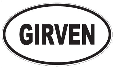 GIRVEN - Oval Magnet
