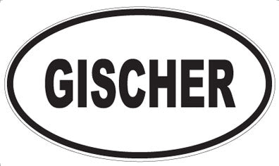 GISCHER - Oval Magnet