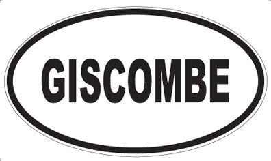 GISCOMBE - Oval Magnet