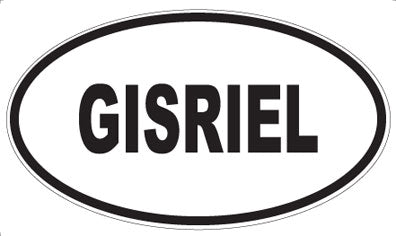 GISRIEL - Oval Magnet