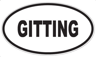 GITTING - Oval Magnet