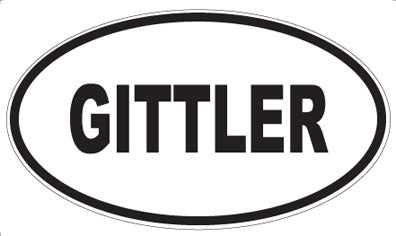 GITTLER - Oval Magnet