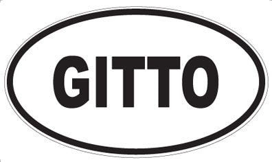 GITTO - Oval Magnet