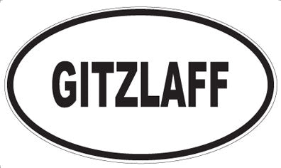 GITZLAFF - Oval Magnet