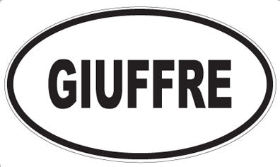 GIUFFRE - Oval Magnet
