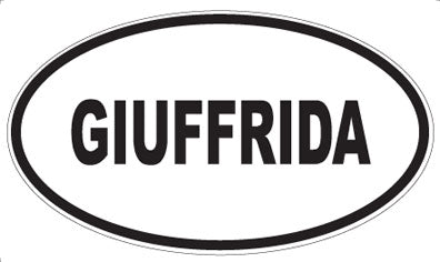 GIUFFRIDA - Oval Magnet