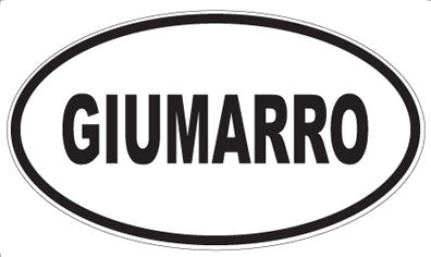 GIUMARRO - Oval Magnet