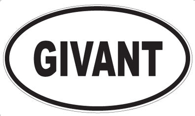 GIVANT - Oval Magnet