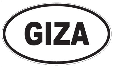 GIZA - Oval Magnet