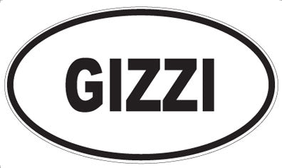GIZZI - Oval Magnet