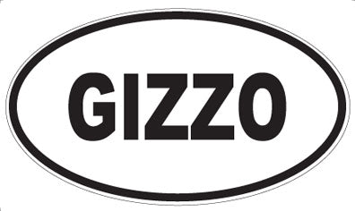 GIZZO - Oval Magnet