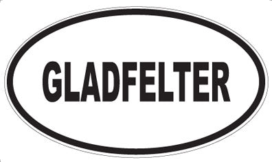 GLADFELTER - Oval Magnet