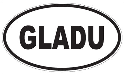 GLADU - Oval Magnet