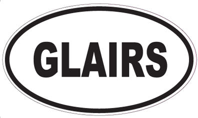 GLAIRS - Oval Sticker